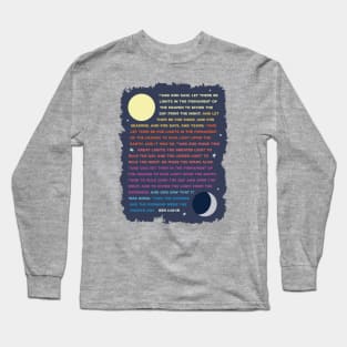 Genesis Sun Moon & Stars Long Sleeve T-Shirt